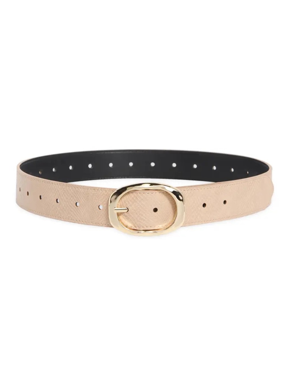 Steve Madden Textured Faux Leather Belt